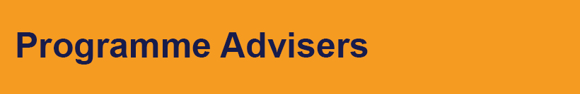 Programme Advisers