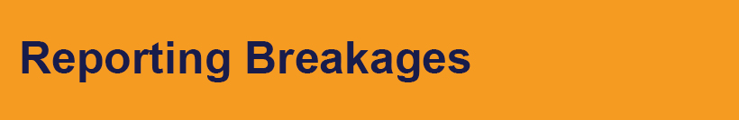 Reporting Breakages