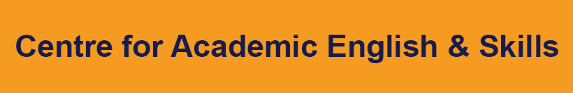 Centre for Academic English and Skills